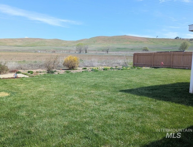 3075 Galey St, Weiser, ID 83672 - view of yard featuring a mountain view and a rural view