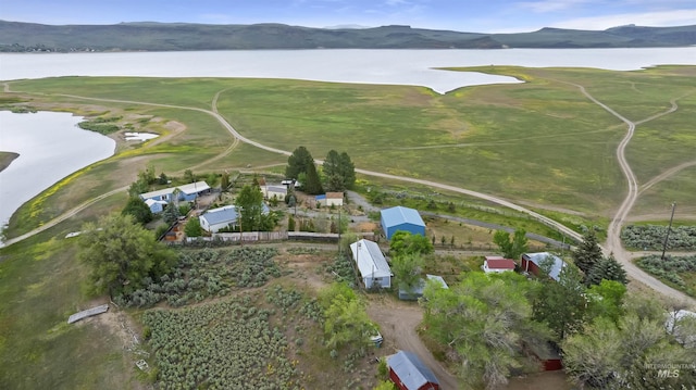 104 Poverty Ln, West Magic, ID 83352 - aerial overview of property's location with a water and mountain view