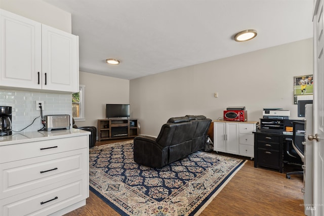 894 Main St, Star, ID 83669 - living area featuring wood finished floors and an office area