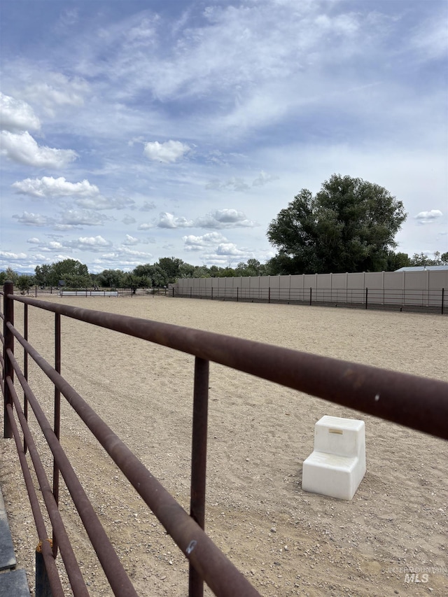 894 Main St, Star, ID 83669 - view of yard featuring an enclosed horse arena