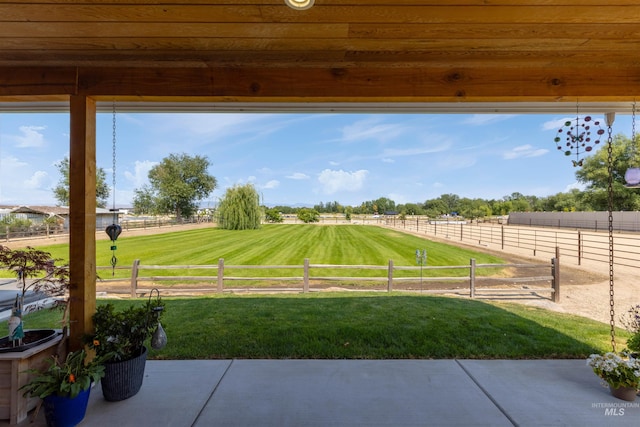 894 Main St, Star, ID 83669 - view of yard with a view of countryside and a patio