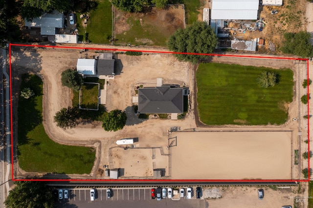 894 Main St, Star, ID 83669 - aerial view of property's location featuring property parcel outlined
