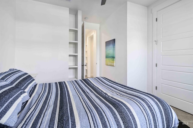 5916 S Wayland Way, Meridian, ID 83642 - bedroom featuring a ceiling fan and carpet floors
