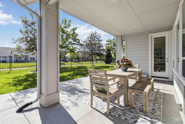 5916 S Wayland Way, Meridian, ID 83642 - view of patio featuring outdoor dining space