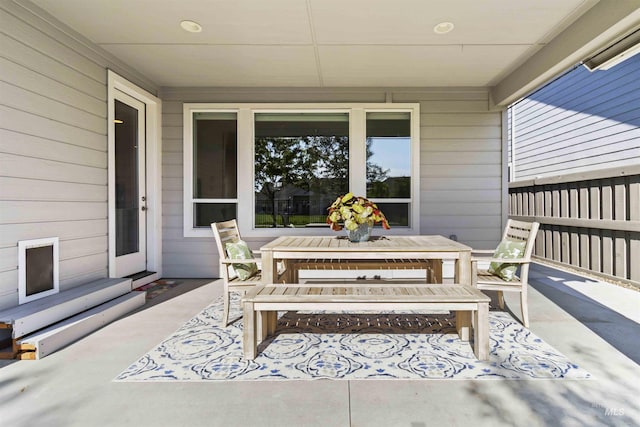 5916 S Wayland Way, Meridian, ID 83642 - view of patio featuring outdoor dining area