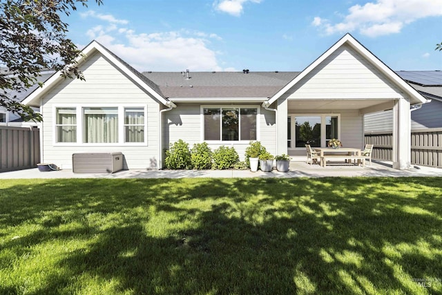 5916 S Wayland Way, Meridian, ID 83642 - back of property featuring a patio area
