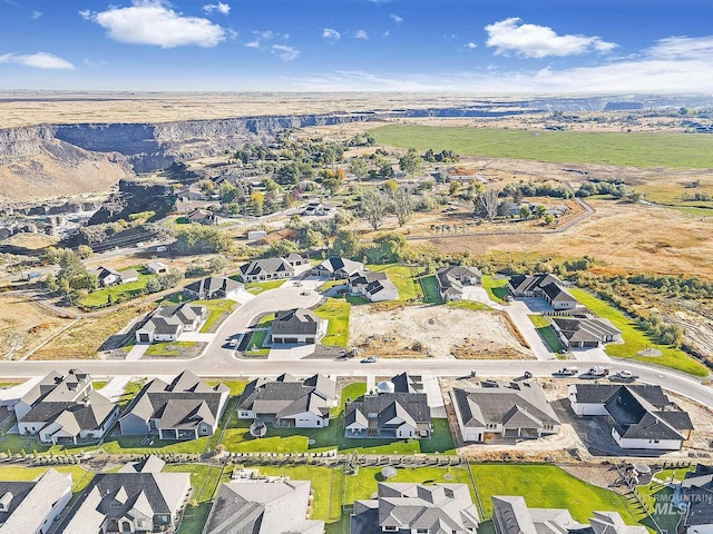 1580 Clear Creek Loop, Twin Falls, ID 83301 - aerial overview of property's location with nearby suburban area