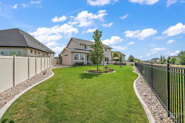 1175 N Champions Pl, Eagle, ID 83616 - view of yard featuring a fenced backyard