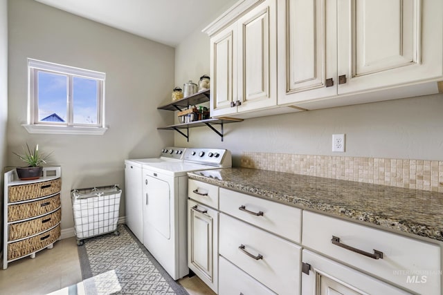 4049 Quail Ridge Dr, Kimberly, ID 83341 - laundry room with separate washer and dryer and cabinet space