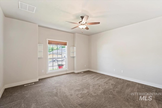 11871 W Wilmont St, Boise, ID 83709 - spare room featuring carpet, ceiling fan, and baseboards