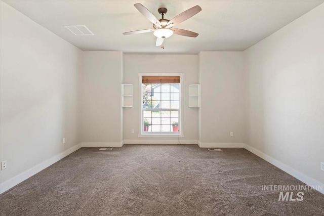 11871 W Wilmont St, Boise, ID 83709 - carpeted spare room featuring ceiling fan and baseboards