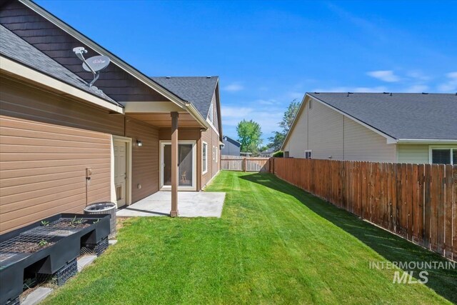 11871 W Wilmont St, Boise, ID 83709 - view of yard with a patio area
