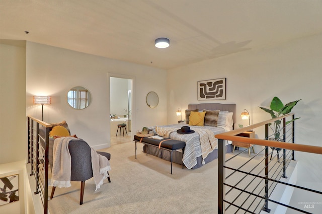 bedroom featuring carpet floors