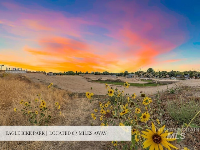 583 N Pembina Pl, Eagle, ID 83616 - exterior space featuring a rural view