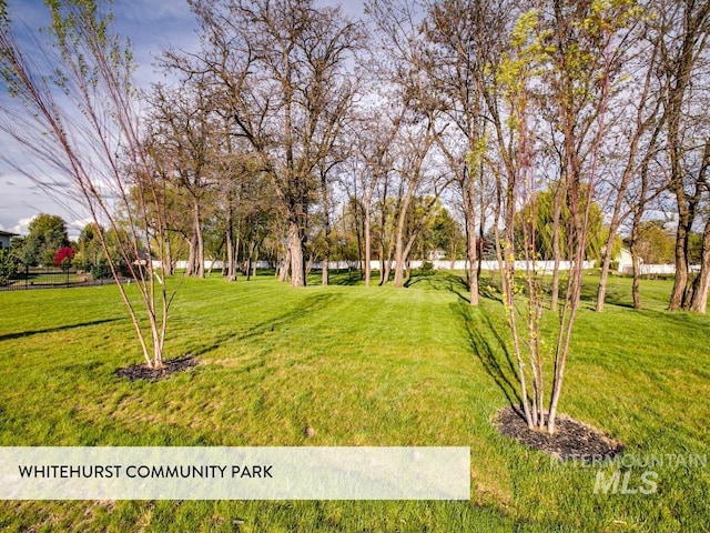 583 N Pembina Pl, Eagle, ID 83616 - view of yard