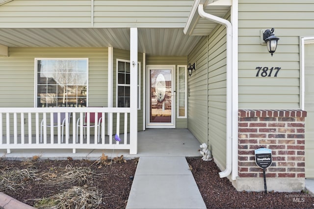 view of property entrance