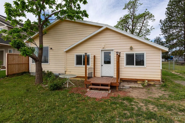view of rear view of house