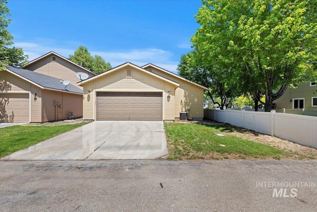 201 W Lava Fls, Meridian, ID 83646 - ranch-style home featuring a garage and driveway