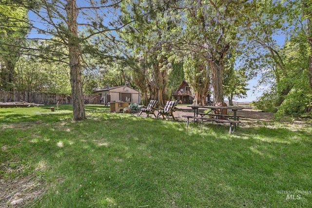 1011 E 1000 S, Albion, ID 83311 - view of yard with an outbuilding