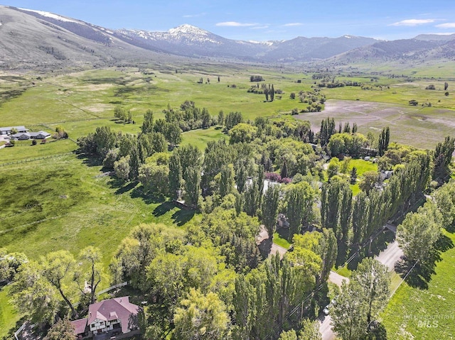 1011 E 1000 S, Albion, ID 83311 - aerial overview of property's location with mountains