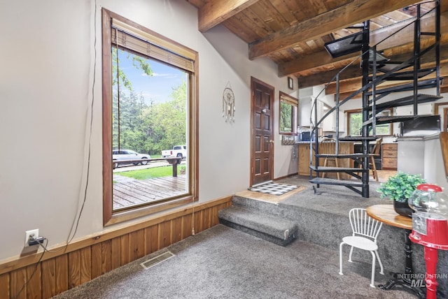1011 E 1000 S, Albion, ID 83311 - sunroom featuring beam ceiling