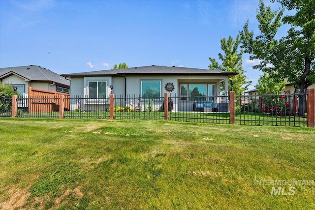 9753 W Wildbranch, Star, ID 83669 - back of property featuring stucco siding
