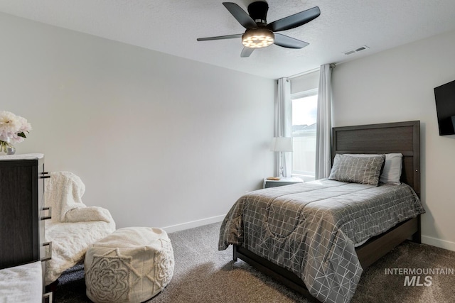 1987 S Defio Way, Meridian, ID 83642 - carpeted bedroom featuring baseboards and ceiling fan