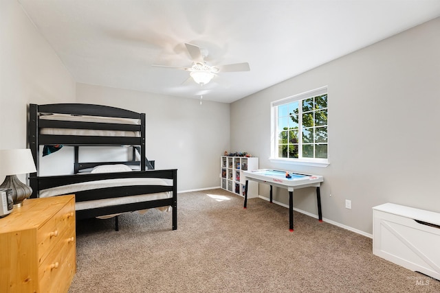 5375 N Isla Ave, Meridian, ID 83646 - bedroom featuring carpet floors, baseboards, and ceiling fan