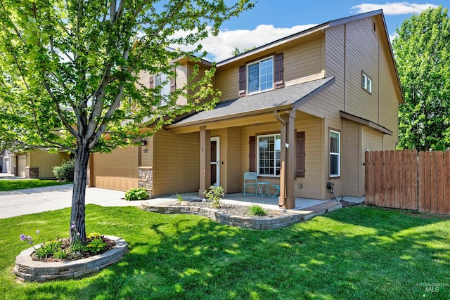 5375 N Isla Ave, Meridian, ID 83646 - view of front of home featuring concrete driveway and a shingled roof