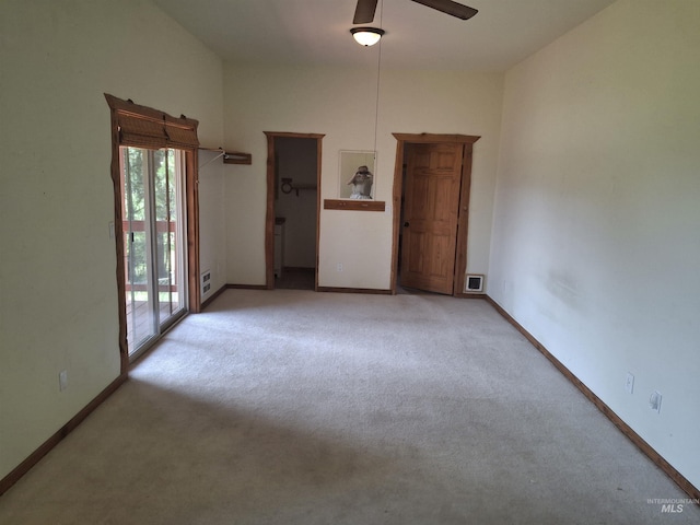 8 Lookout Rd, Garden Valley, ID 83622 - empty room with carpet flooring, ceiling fan, and baseboards