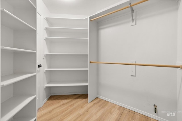 512 S Pelican Way, Meridian, ID 83642 - spacious closet featuring wood finished floors