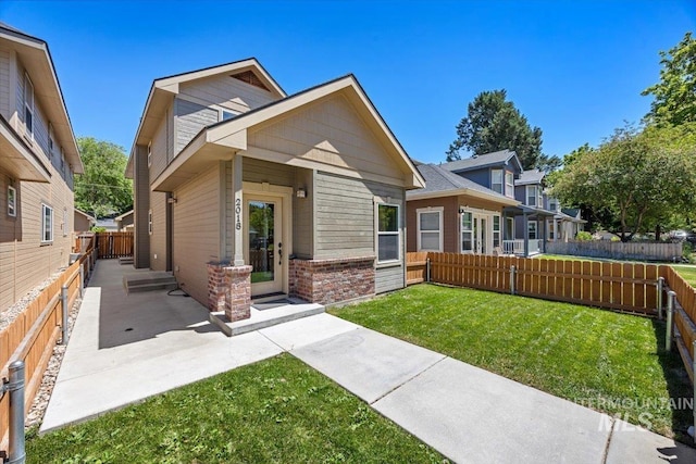 2018 S Arcadia St, Boise, ID 83705 - view of front of property with a patio