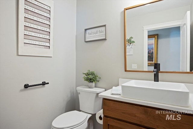 1440 Riverbend Pl, Twin Falls, ID 83301 - bathroom with vanity and toilet