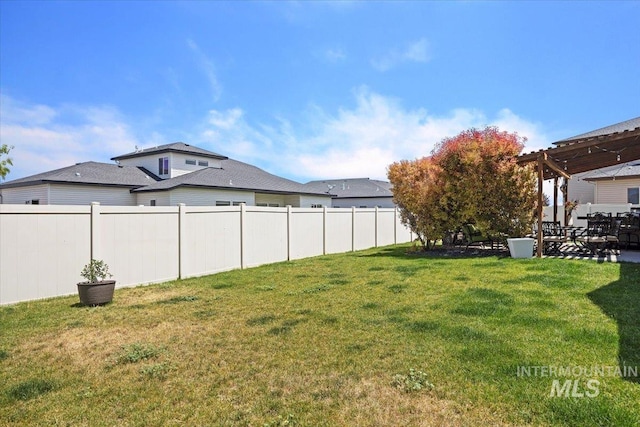 1440 Riverbend Pl, Twin Falls, ID 83301 - view of yard with a patio area