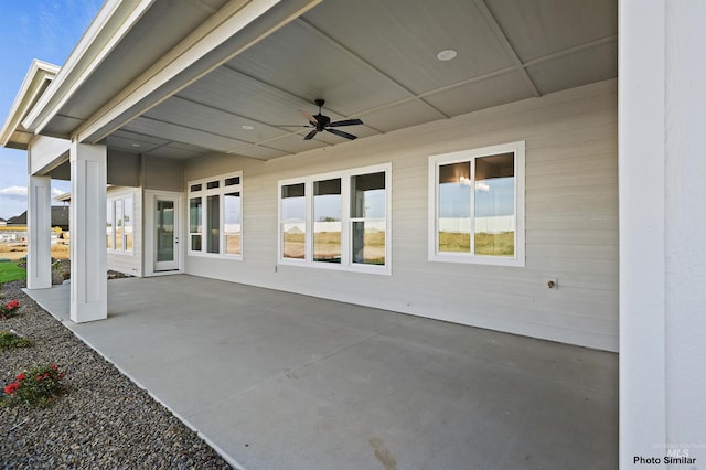 3053 Ajax Ave, Eagle, ID 83616 - view of patio with a ceiling fan
