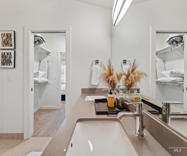 1681 W Idaho St, Boise, ID 83702 - bathroom with baseboards and a sink