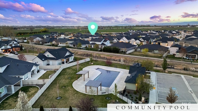 486 E Andes Dr, Kuna, ID 83634 - drone / aerial view with a residential view