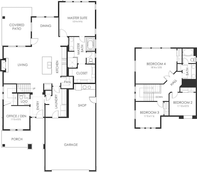486 E Andes Dr, Kuna, ID 83634 - plan