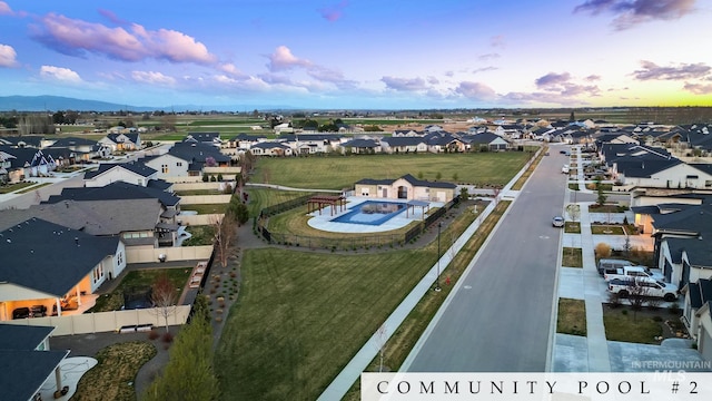 486 E Andes Dr, Kuna, ID 83634 - bird's eye view with a residential view