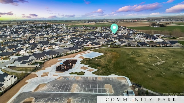 486 E Andes Dr, Kuna, ID 83634 - bird's eye view with a residential view