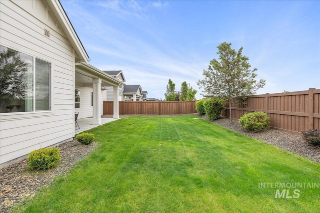 4923 W Canaston St, Meridian, ID 83646 - view of yard with a patio