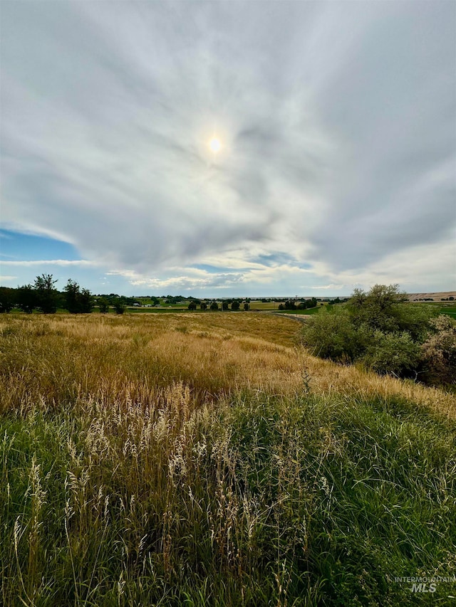 view of nature featuring a rural view