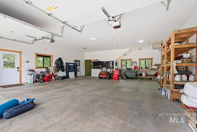 14051 Deerfield Rd, Mccall, ID 83638 - garage featuring a garage door opener