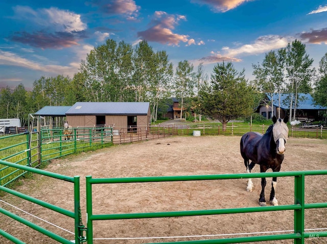 14051 Deerfield Rd, Mccall, ID 83638 - view of home's community featuring an exterior structure, an outdoor structure, and a rural view