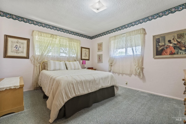 93 S Lancaster Dr, Nampa, ID 83651 - carpeted bedroom featuring a textured ceiling and baseboards