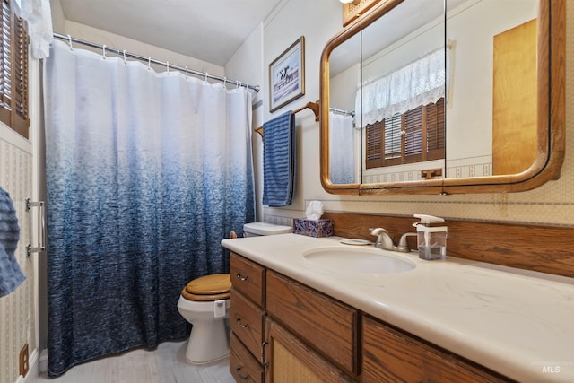 93 S Lancaster Dr, Nampa, ID 83651 - bathroom with toilet and vanity