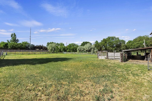 93 S Lancaster Dr, Nampa, ID 83651 - view of yard with a rural view