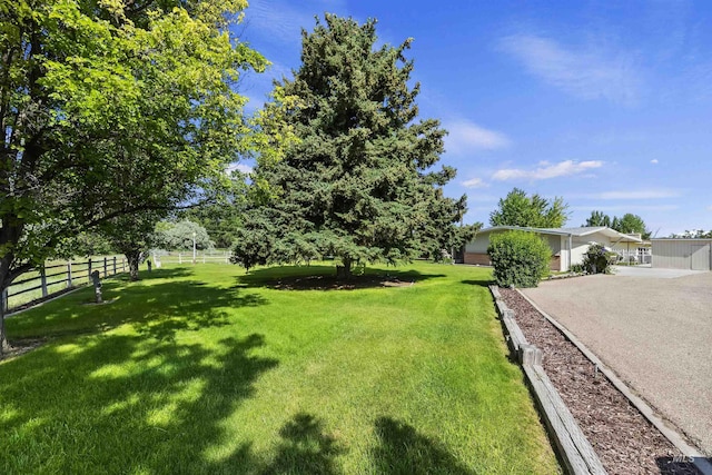 93 S Lancaster Dr, Nampa, ID 83651 - view of yard