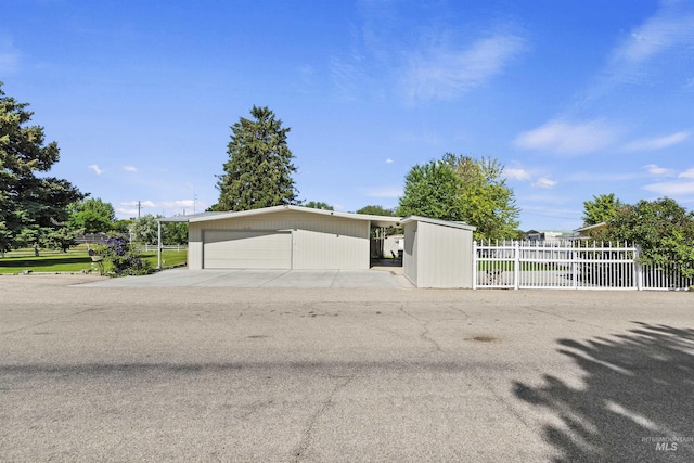 93 S Lancaster Dr, Nampa, ID 83651 - view of front of home with a detached garage
