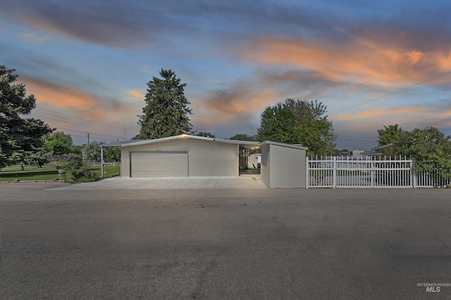 93 S Lancaster Dr, Nampa, ID 83651 - view of front facade with a garage